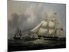 The Barque 'Rival' (335 tons) off the Coast-Joseph Heard-Mounted Giclee Print