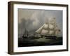 The Barque 'Rival' (335 tons) off the Coast-Joseph Heard-Framed Giclee Print