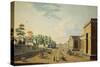 The Barracks of the Chevalier Guards as Seen from the Tauride Garden, 1800s-Benjamin Paterssen-Stretched Canvas