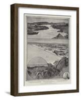 The Barrage of the Nile-Charles Auguste Loye-Framed Giclee Print