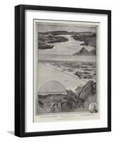 The Barrage of the Nile-Charles Auguste Loye-Framed Giclee Print