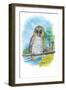 The Barred Owl-Theodore Jasper-Framed Art Print