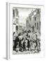 The Barricade, Illustration from Les Miserables by Victor Hugo-Gustave Brion-Framed Giclee Print