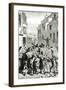 The Barricade, Illustration from Les Miserables by Victor Hugo-Gustave Brion-Framed Giclee Print