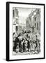 The Barricade, Illustration from Les Miserables by Victor Hugo-Gustave Brion-Framed Giclee Print