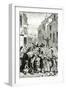 The Barricade, Illustration from Les Miserables by Victor Hugo-Gustave Brion-Framed Giclee Print