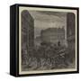 The Barricades in Paris-null-Framed Stretched Canvas
