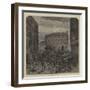 The Barricades in Paris-null-Framed Giclee Print