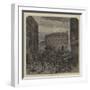 The Barricades in Paris-null-Framed Giclee Print