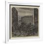 The Barricades in Paris-null-Framed Giclee Print