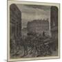 The Barricades in Paris-null-Mounted Giclee Print