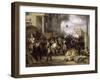 The Barriere De Clichy, Paris Defense March 30, 1814-Horace Vernet-Framed Giclee Print