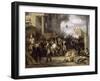 The Barriere De Clichy, Paris Defense March 30, 1814-Horace Vernet-Framed Giclee Print