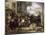 The Barriere De Clichy, Paris Defense March 30, 1814-Horace Vernet-Mounted Giclee Print