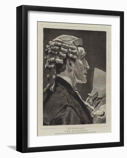 The Barrister-William Small-Framed Giclee Print