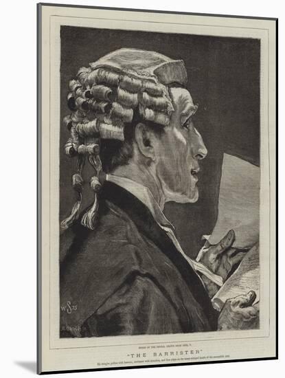 The Barrister-William Small-Mounted Premium Giclee Print