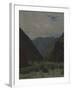 The Barskaun Mountain Pass-Vasili Vasilyevich Vereshchagin-Framed Giclee Print