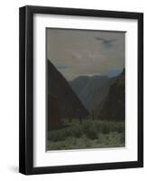 The Barskaun Mountain Pass-Vasili Vasilyevich Vereshchagin-Framed Giclee Print