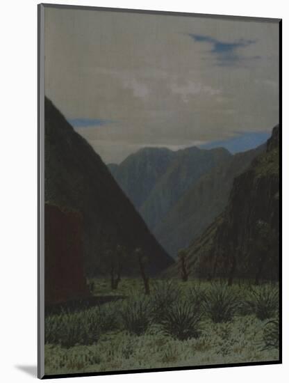 The Barskaun Mountain Pass-Vasili Vasilyevich Vereshchagin-Mounted Giclee Print