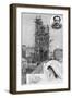 The Bartholdi Statue of Liberty. Drawn by John Durkin. See Page 47.-null-Framed Giclee Print