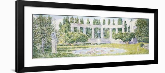 The Bartlett Gardens, Amagansett, 1933-Childe Hassam-Framed Giclee Print