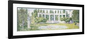 The Bartlett Gardens, Amagansett, 1933-Childe Hassam-Framed Giclee Print