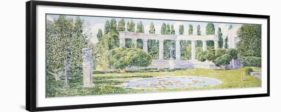 The Bartlett Gardens, Amagansett, 1933-Childe Hassam-Framed Giclee Print