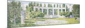 The Bartlett Gardens, Amagansett, 1933-Childe Hassam-Mounted Giclee Print