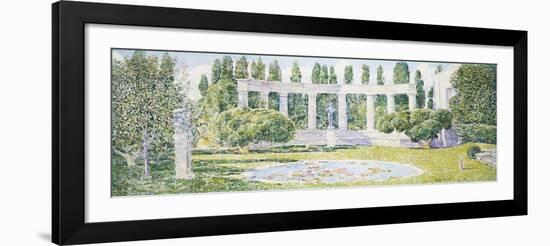 The Bartlett Gardens, Amagansett, 1933-Childe Hassam-Framed Giclee Print