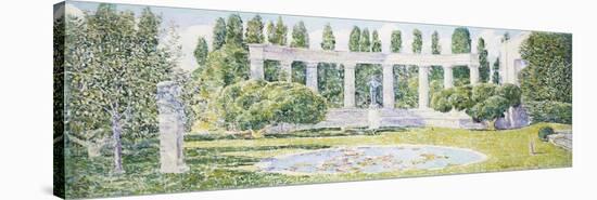 The Bartlett Gardens, Amagansett, 1933-Childe Hassam-Stretched Canvas
