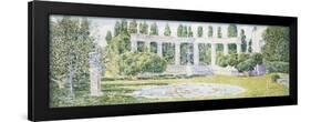 The Bartlett Gardens, Amagansett, 1933-Childe Hassam-Framed Premium Giclee Print