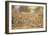 The Bartrachomyomachia or The Battle Between the Frogs and the Mice, 1871-Henry Barnabus Bright-Framed Giclee Print