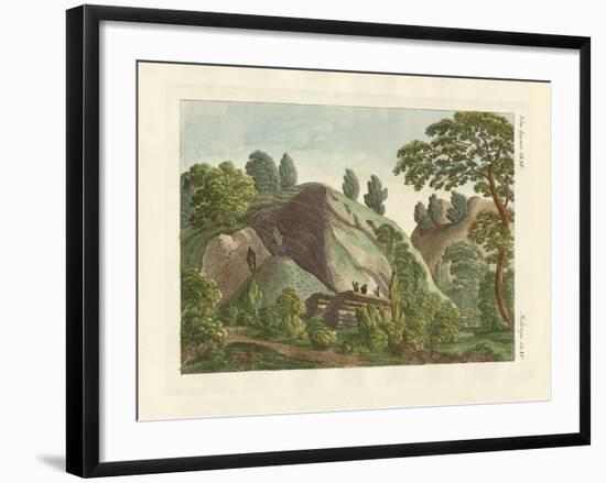 The Basalt Columns at the Kitzhammer of Meissner-null-Framed Giclee Print