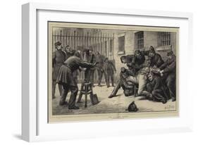 The Bashful Model-Sir Samuel Luke Fildes-Framed Giclee Print