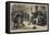 The Bashful Model-Sir Samuel Luke Fildes-Framed Stretched Canvas