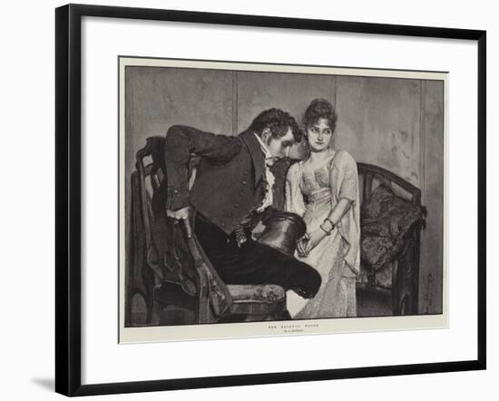 The Bashful Wooer-Gabriel Schachinger-Framed Giclee Print