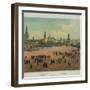 The Basil Cathedral at the Red Square in Moscow, Ca 1848-Philippe Benoist-Framed Giclee Print