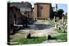 The Basilica Aemilia, Rome, Italy-A Lorenzini-Stretched Canvas