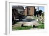 The Basilica Aemilia, Rome, Italy-A Lorenzini-Framed Photographic Print