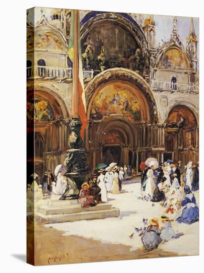 The Basilica Di San Marco-Fernand-marie-eugene Legout-gerard-Stretched Canvas