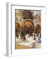 The Basilica Di San Marco-Fernand-marie-eugene Legout-gerard-Framed Giclee Print