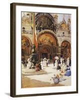 The Basilica Di San Marco-Fernand-marie-eugene Legout-gerard-Framed Giclee Print