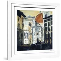 The Basilica di Santa Maria del Fiore, Florence-Susan Brown-Framed Collectable Print