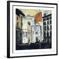 The Basilica di Santa Maria del Fiore, Florence-Susan Brown-Framed Collectable Print