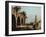 The Basilica of Massenlio-Canaletto-Framed Giclee Print