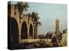 The Basilica of Massenlio-Canaletto-Stretched Canvas