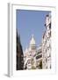 The Basilica of Sacre Coeur Through the Streets of Montmartre, Paris, France, Europe-Julian Elliott-Framed Photographic Print