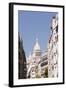 The Basilica of Sacre Coeur Through the Streets of Montmartre, Paris, France, Europe-Julian Elliott-Framed Photographic Print