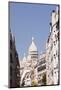 The Basilica of Sacre Coeur Through the Streets of Montmartre, Paris, France, Europe-Julian Elliott-Mounted Photographic Print