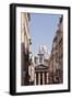 The Basilica of Sacre Coeur Through the Streets of Paris, France, Europe-Julian Elliott-Framed Photographic Print